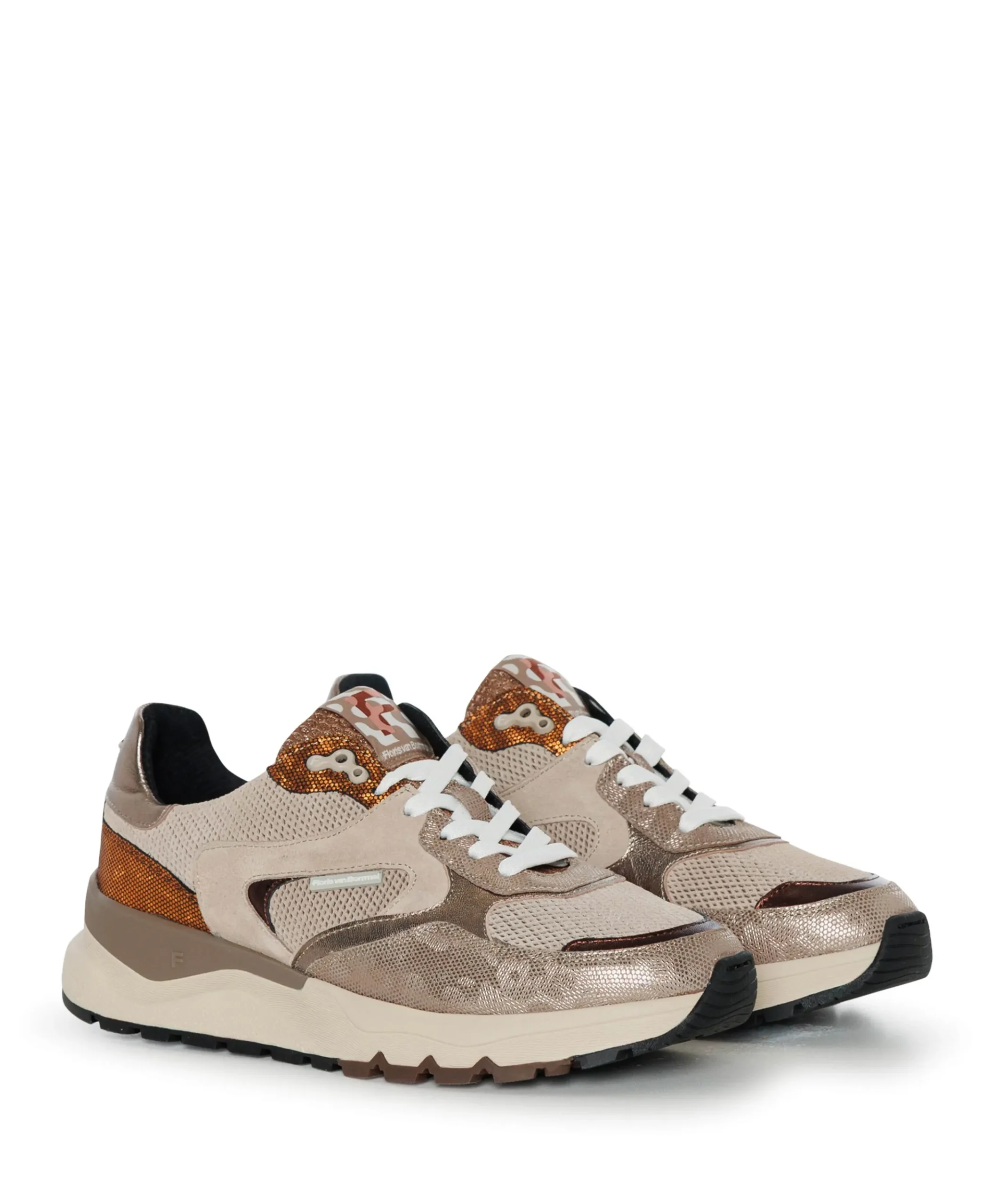 dames sneakers goud