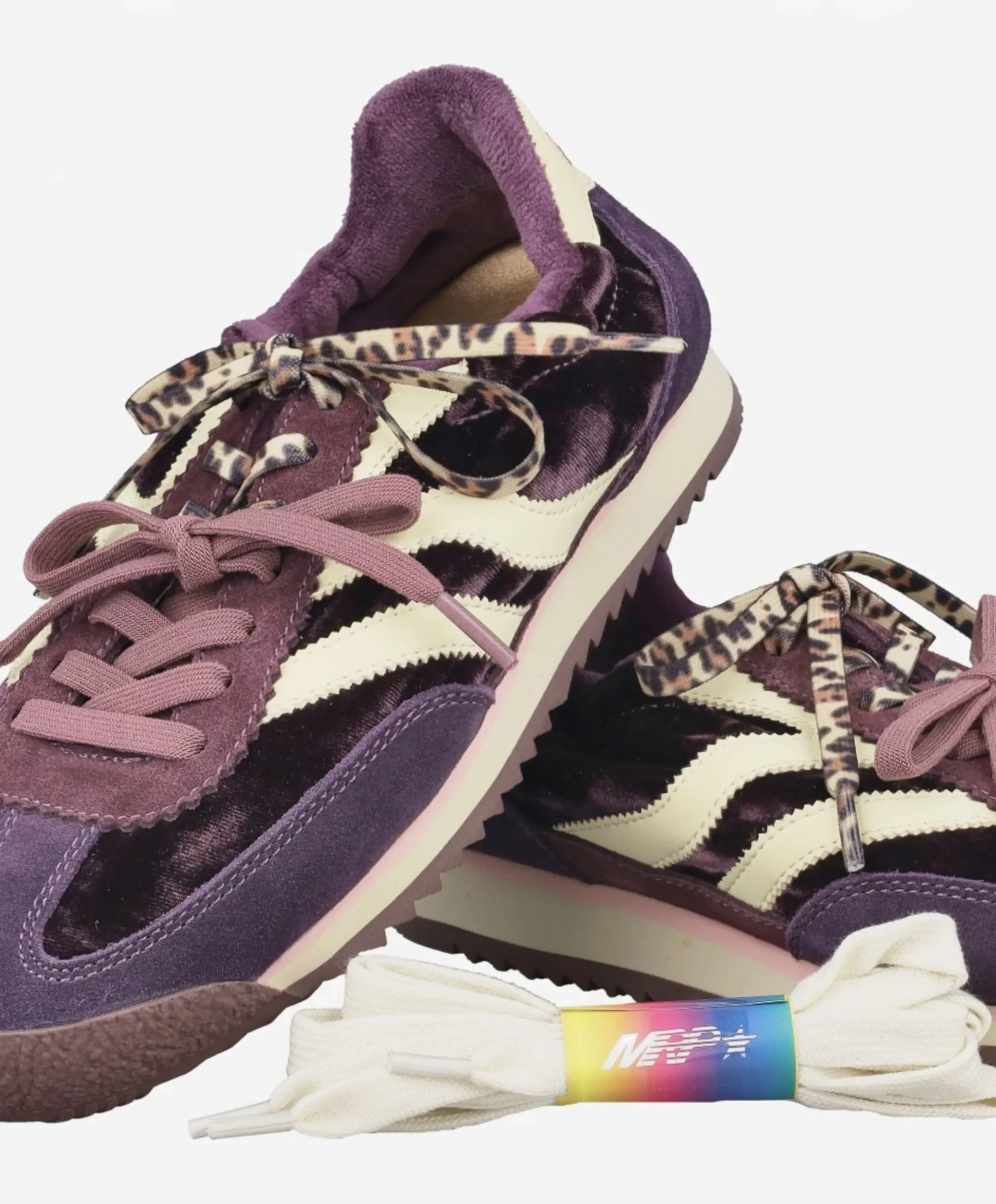 dames sneakers paars