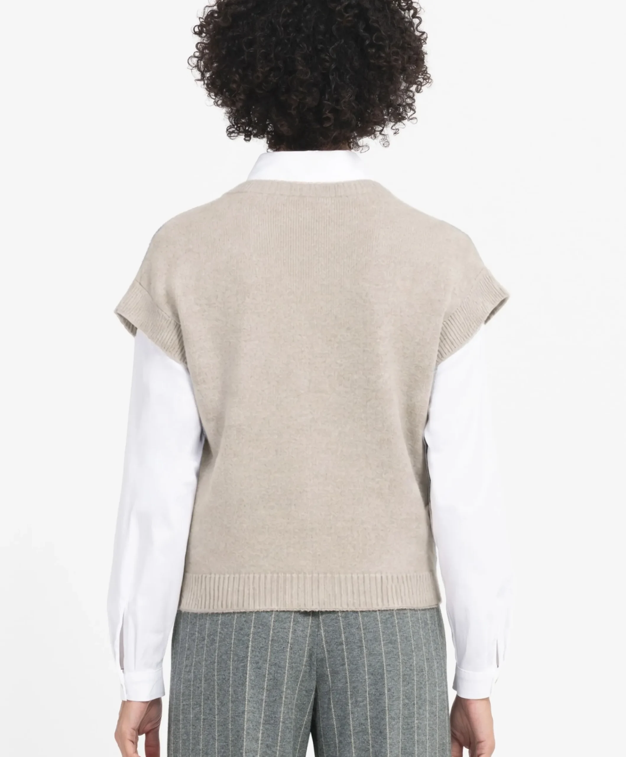 Dames spencer beige