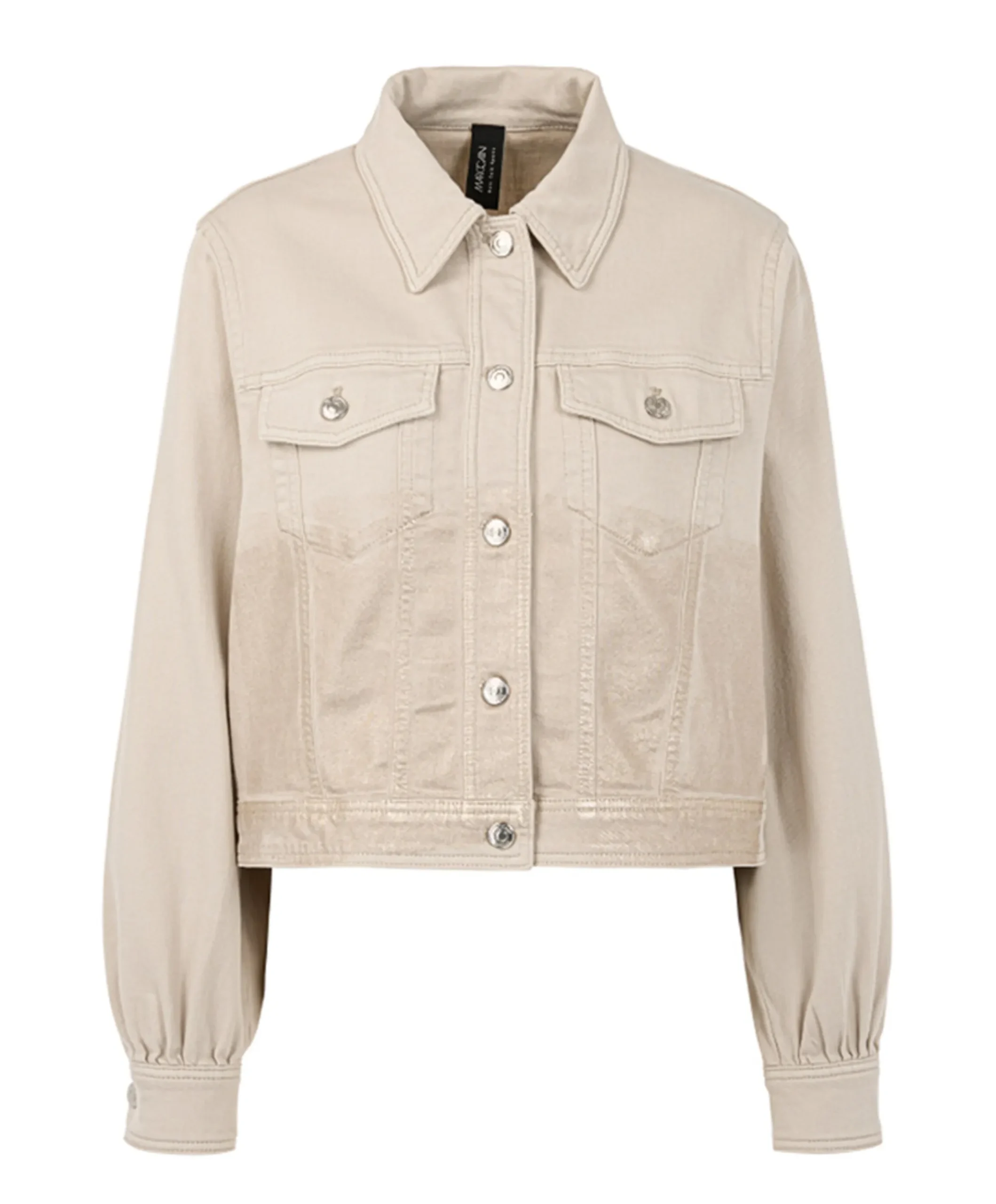 Dames spijkerjas beige