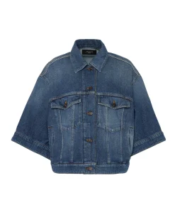 Dames spijkerjas blauw