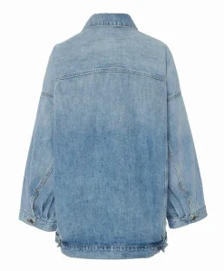 Dames spijkerjas blauw