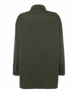 Dames spijkerjas groen