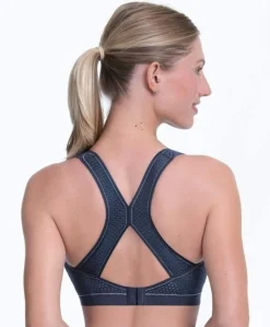 Dames sport bh blauw