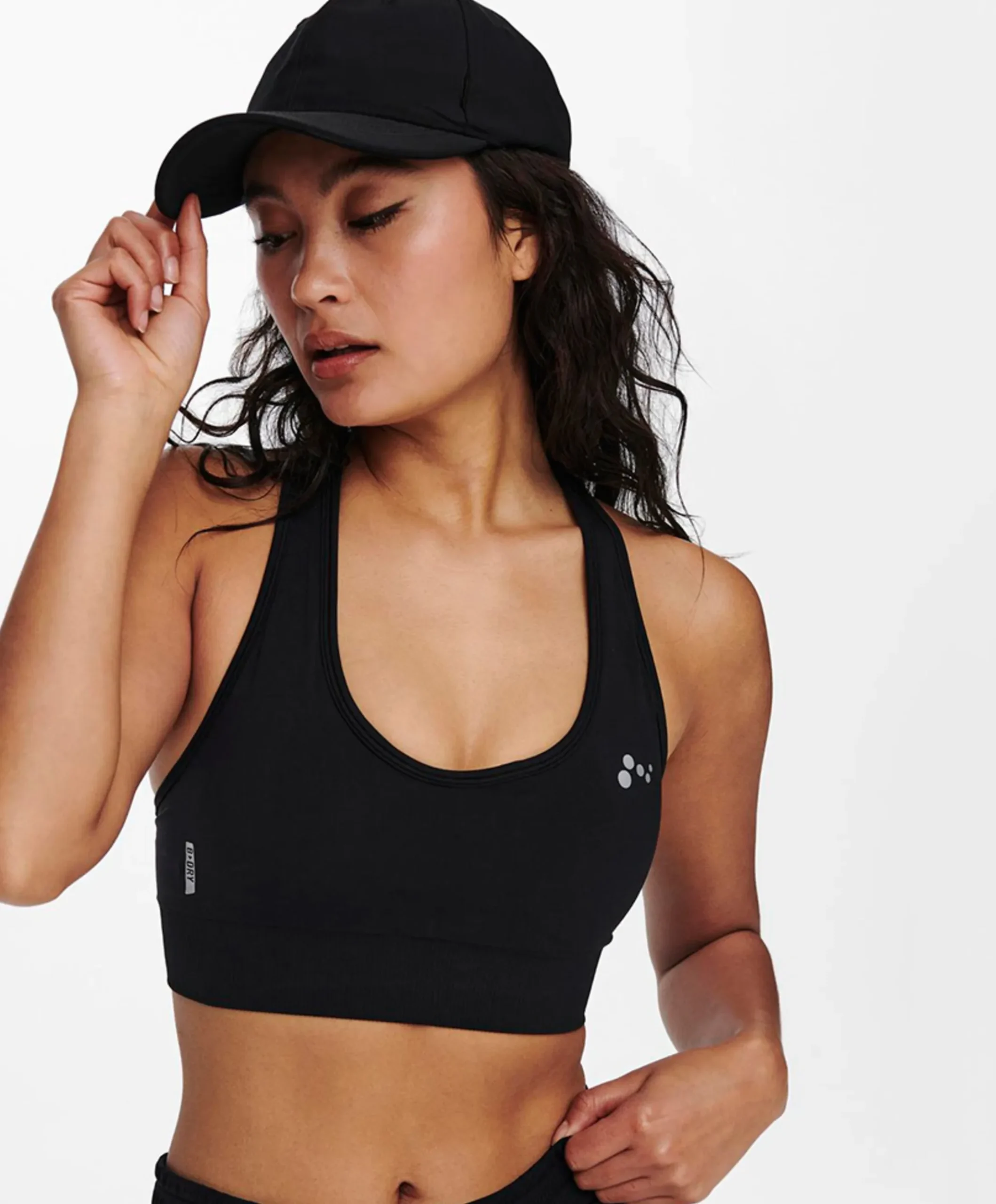 Dames sport bh zwart
