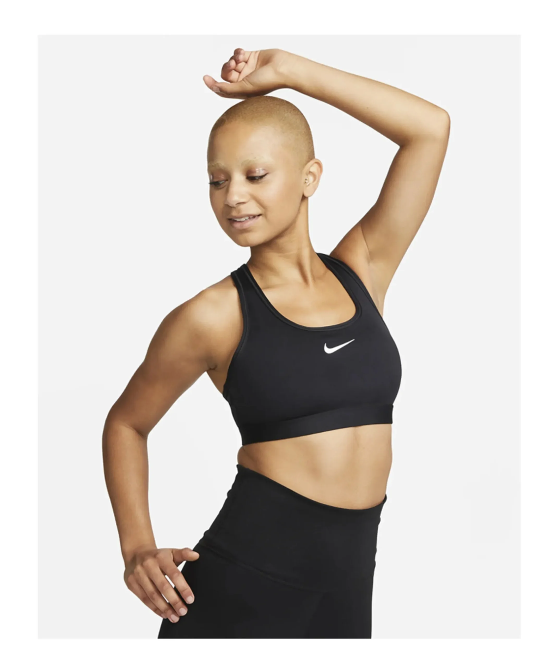 Dames sport bh zwart