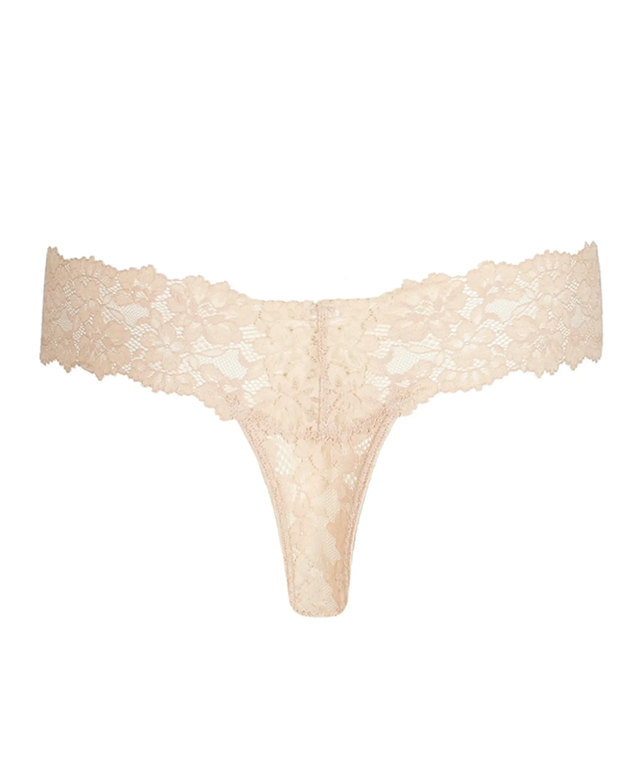 Dames string beige