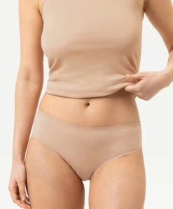 Dames string beige