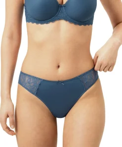 Dames string blauw