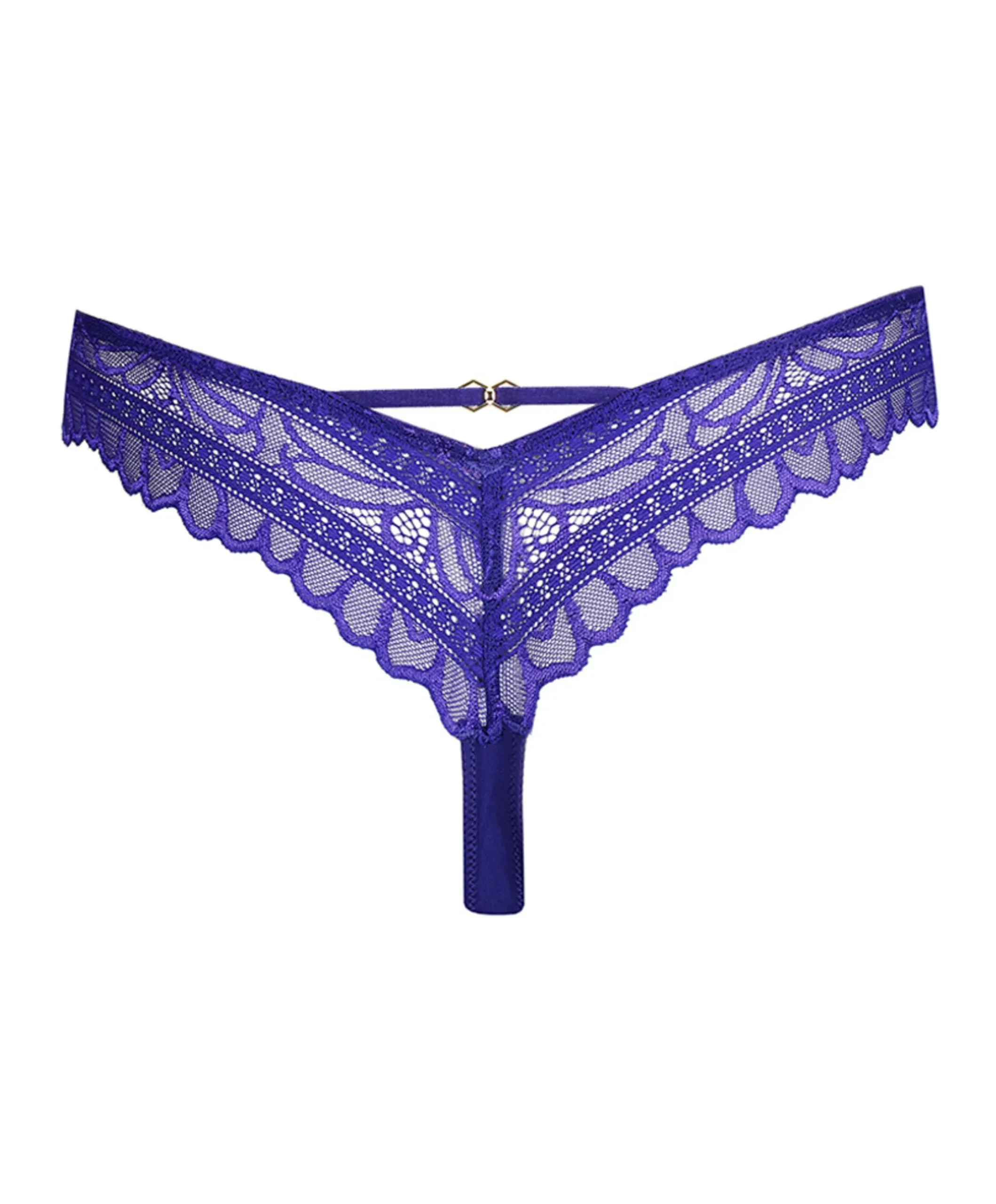 Dames string blauw
