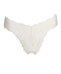 Dames string ecru