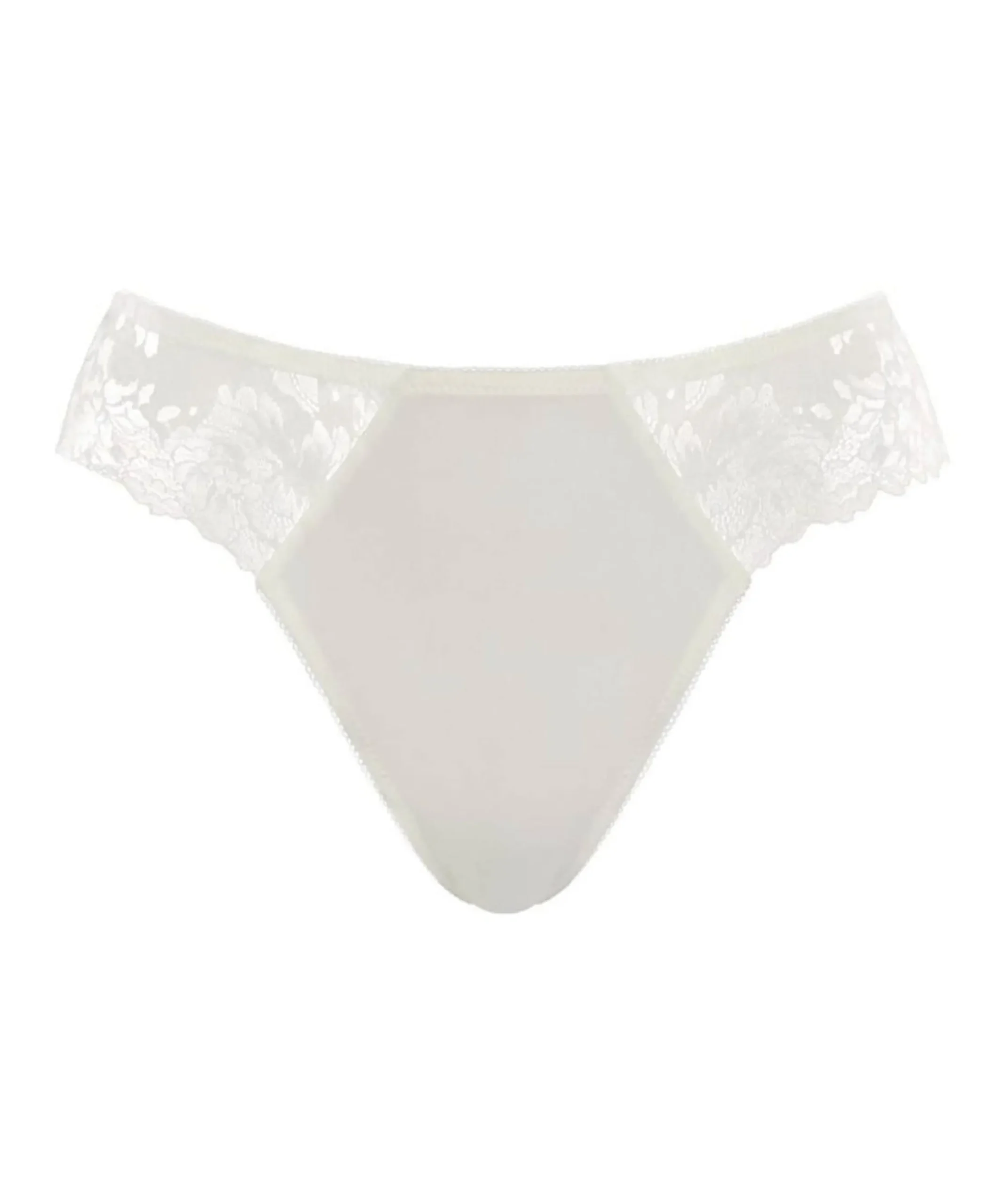 Dames string ecru
