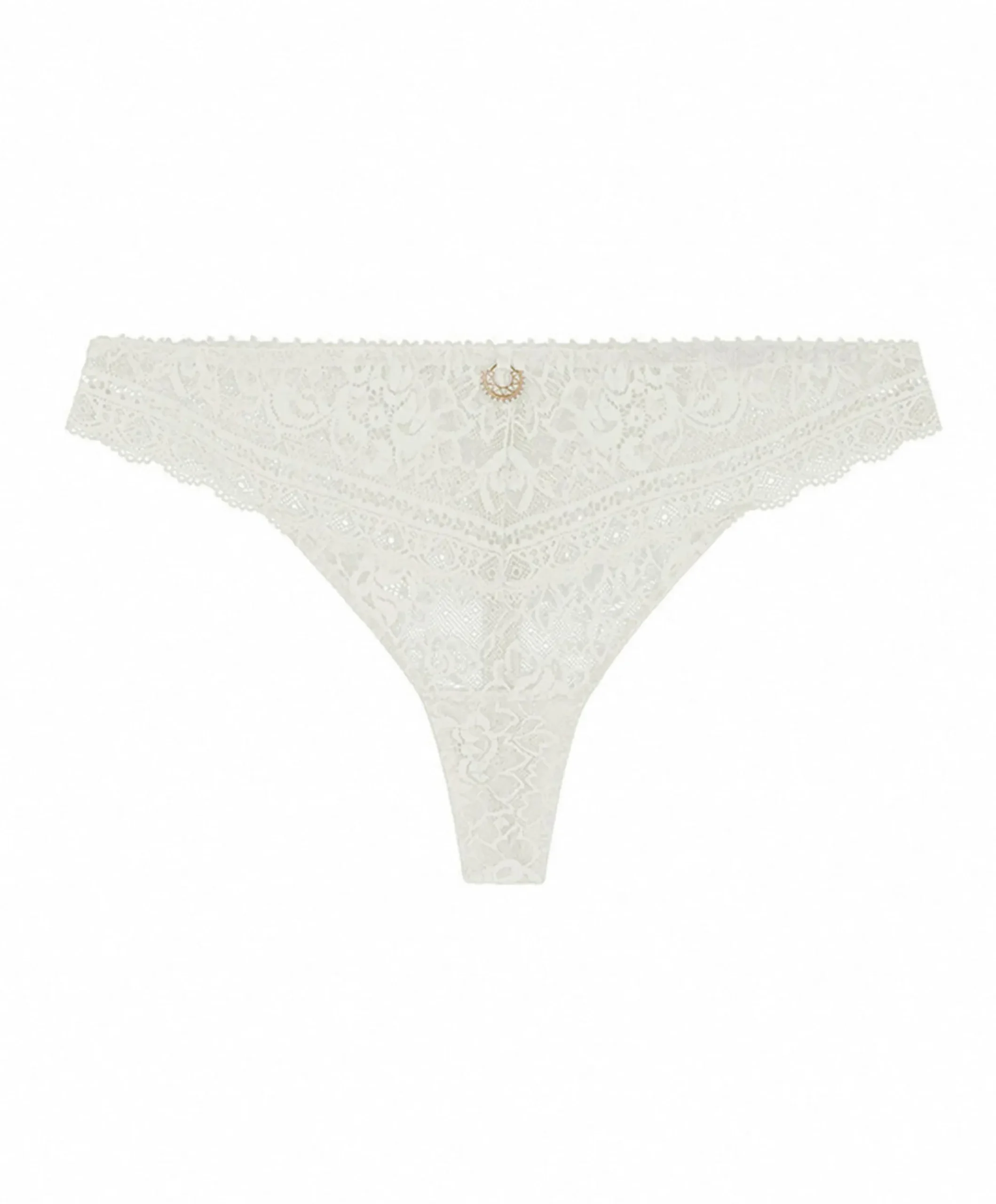 Dames string ecru