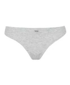 Dames string grijs