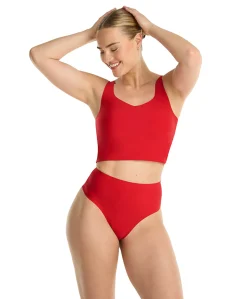Dames string rood