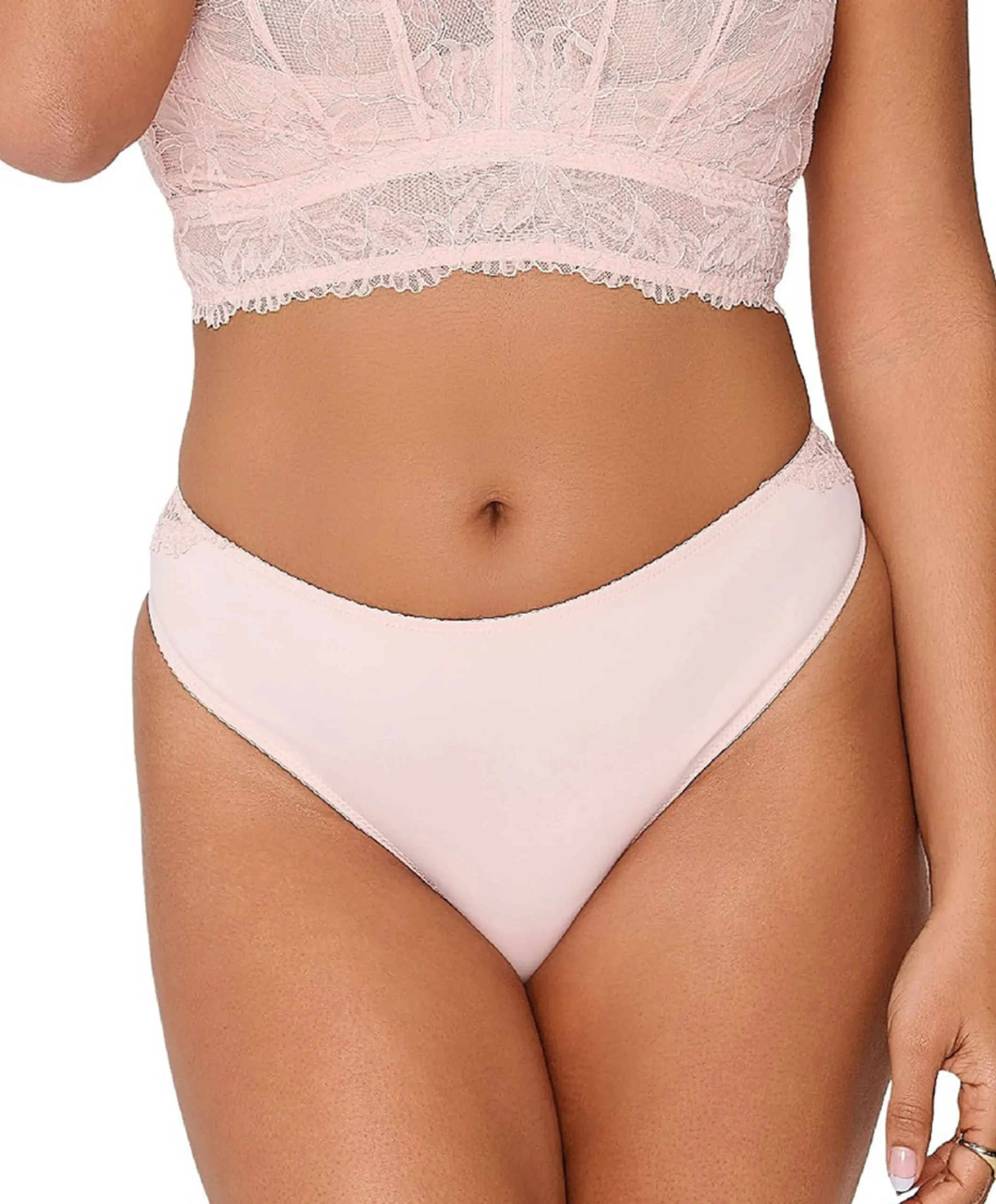 Dames string roze