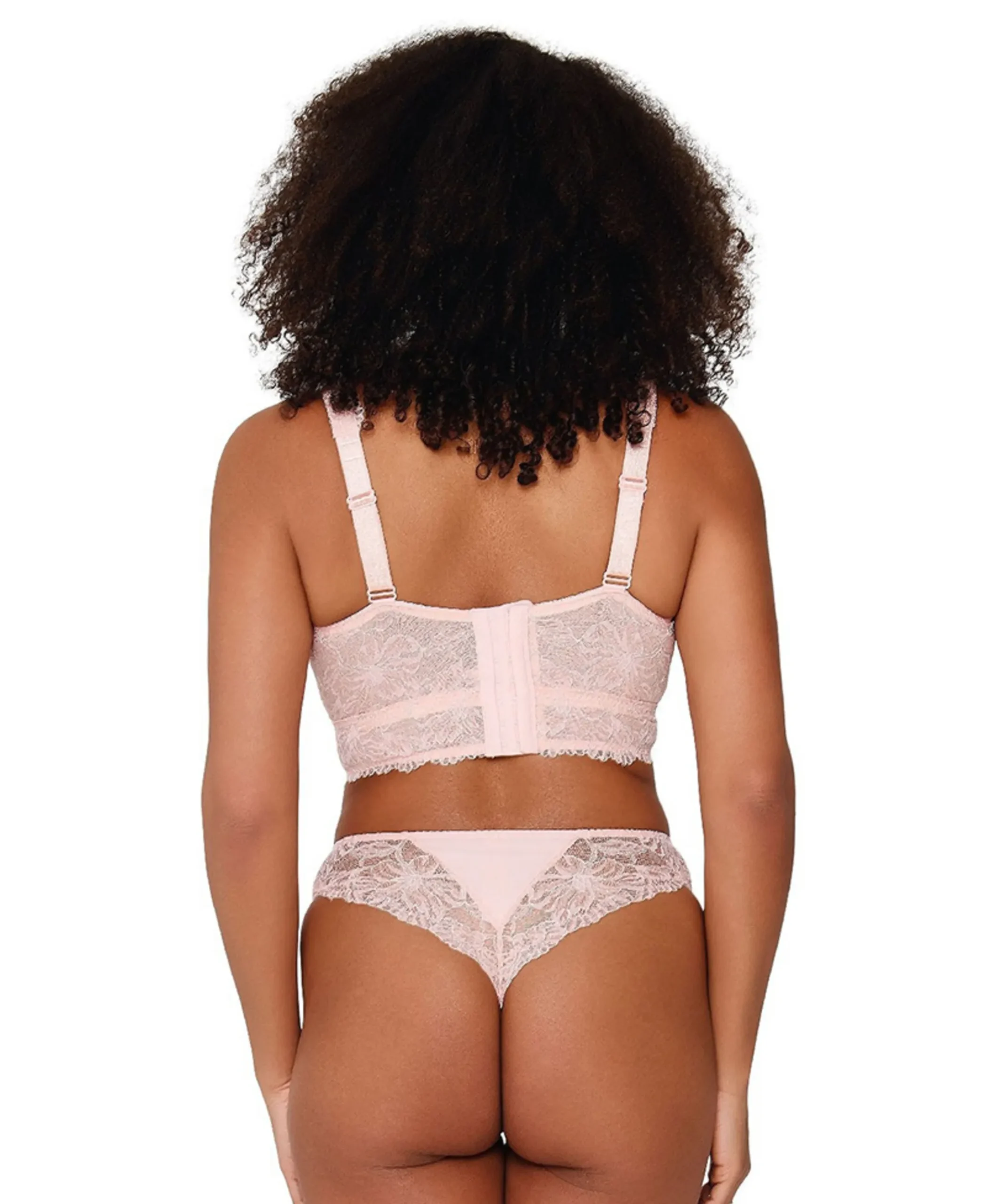 Dames string roze