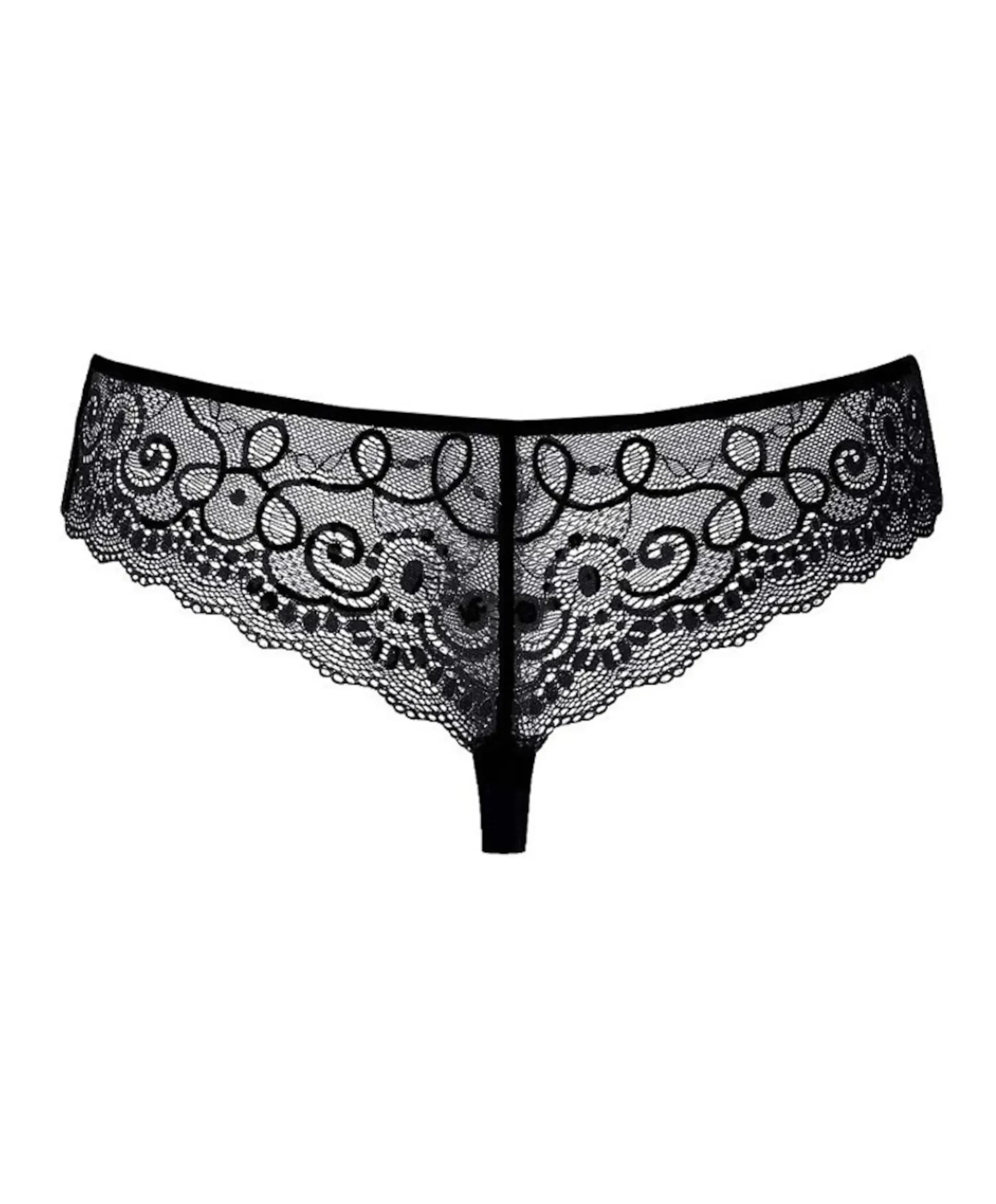 Dames string zwart