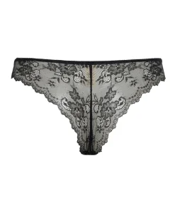 Dames string zwart