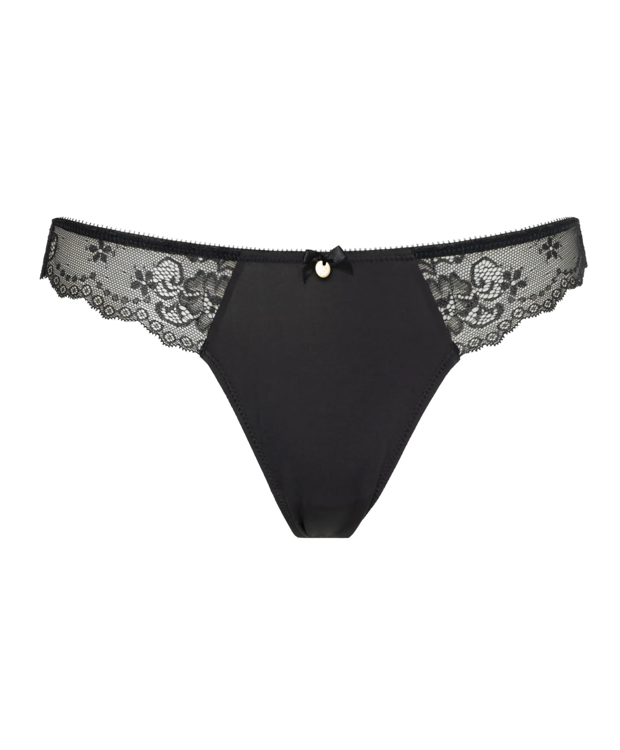 Dames string zwart