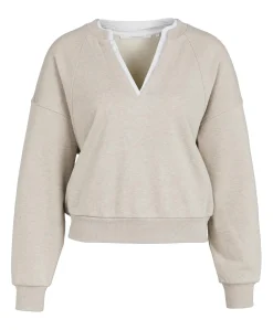 Dames sweater beige