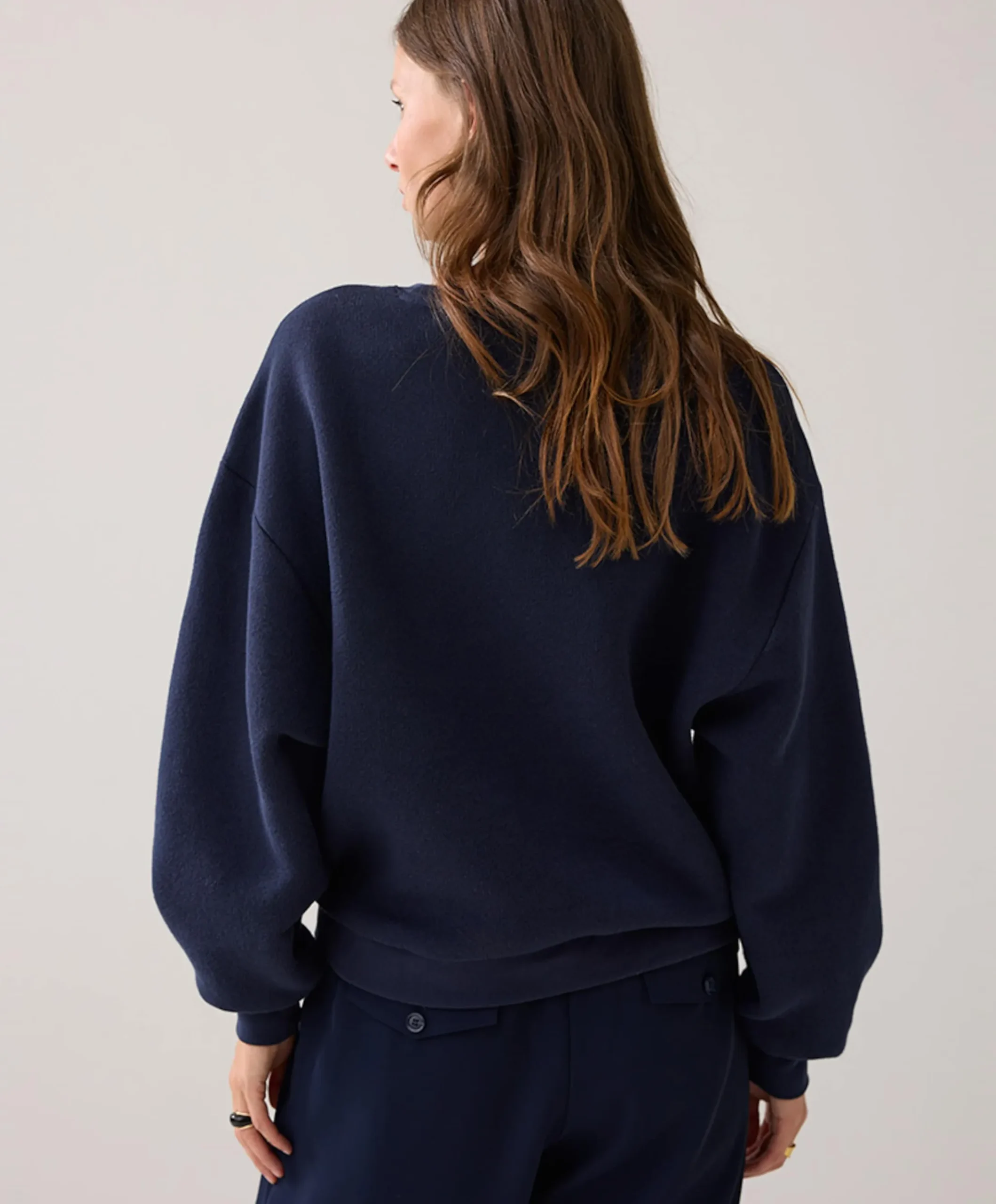 Dames sweater blauw