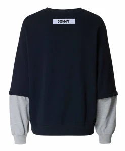 Dames sweater blauw