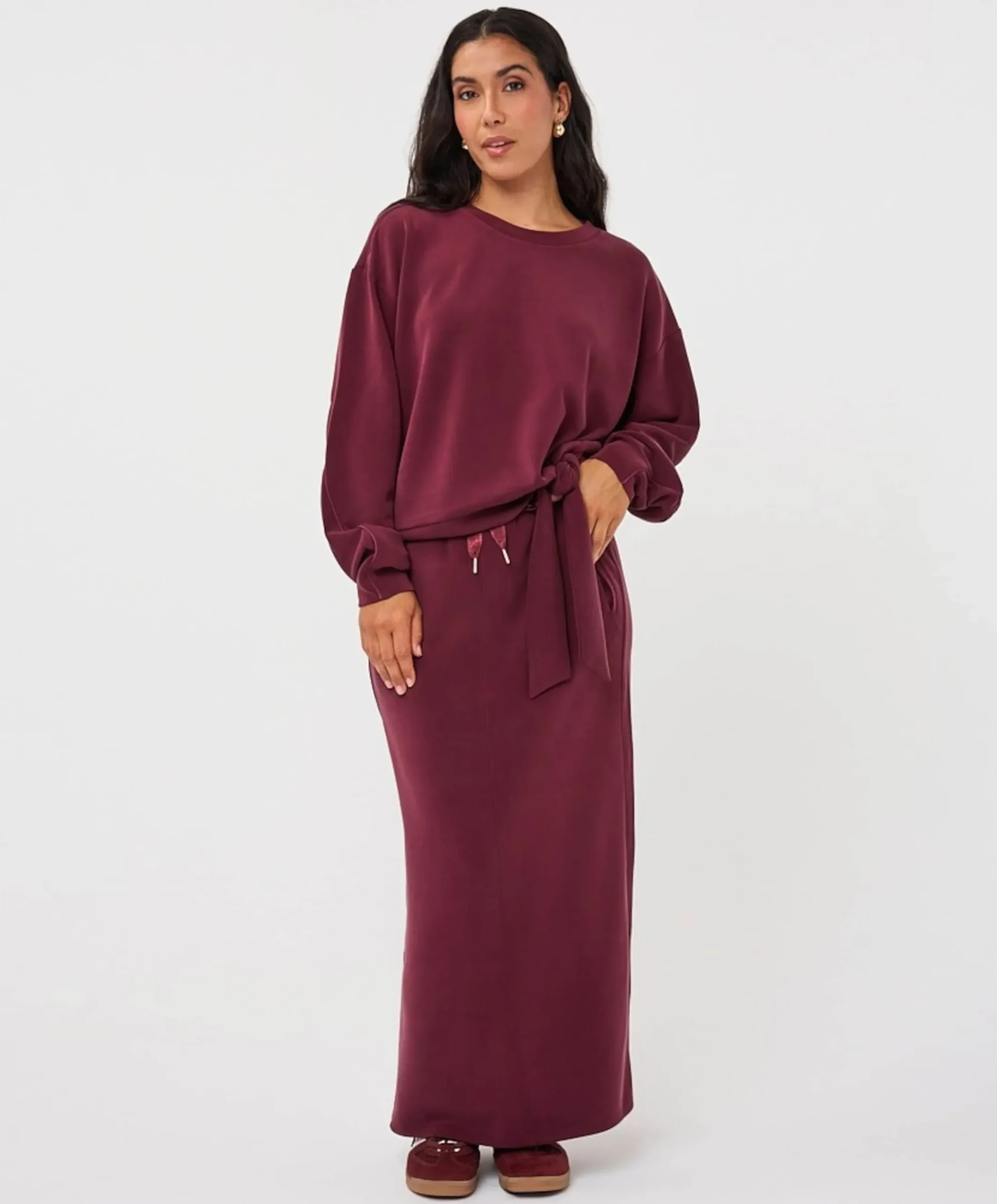 Dames sweater bordeaux