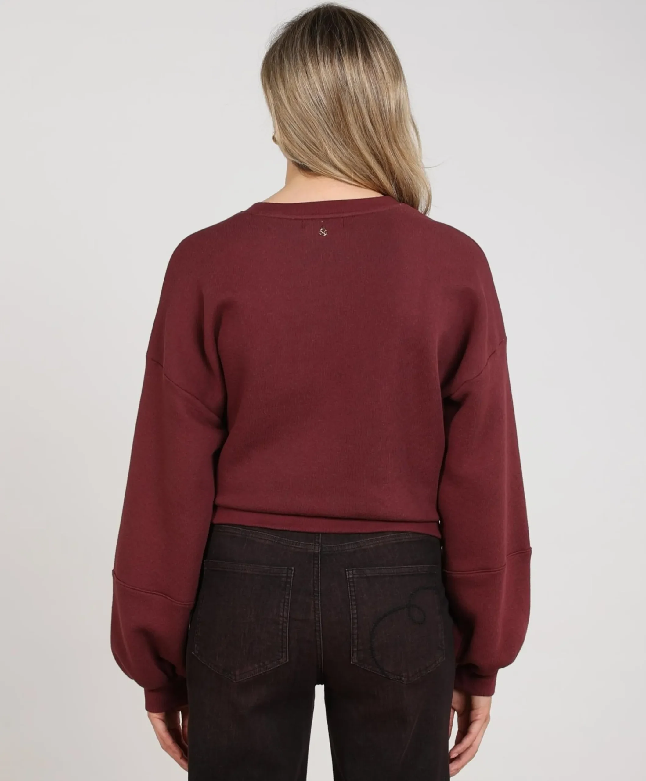 Dames sweater bordeaux