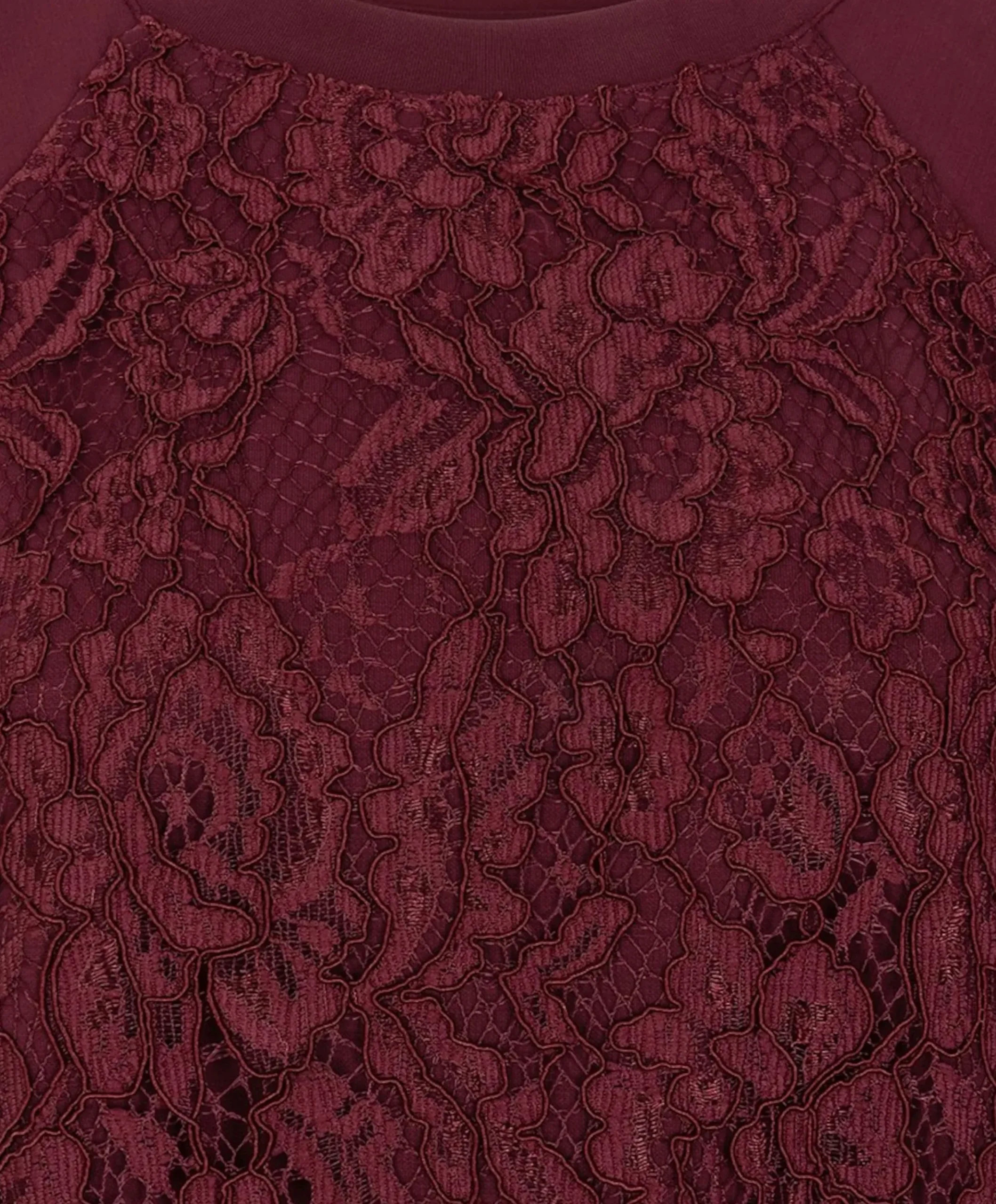 Dames sweater bordeaux