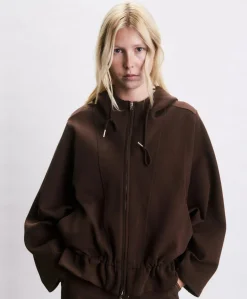 Dames sweater bruin