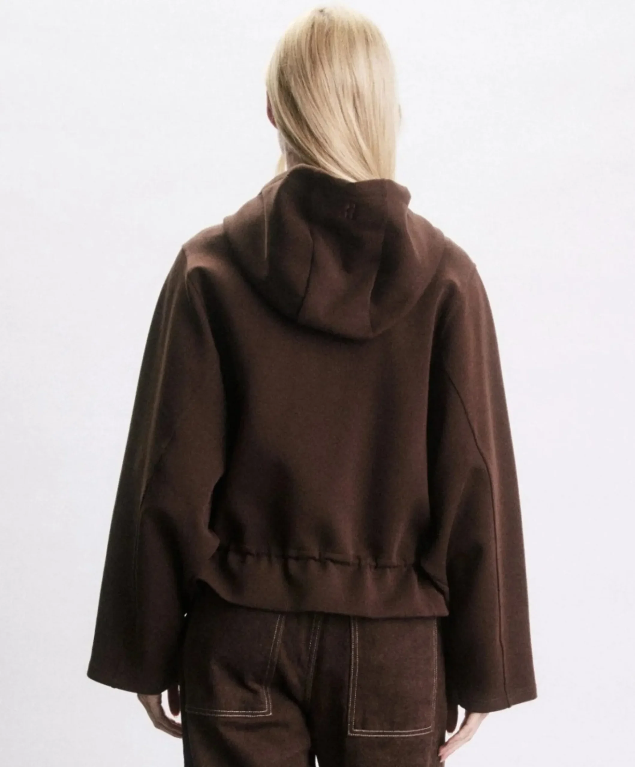 Dames sweater bruin