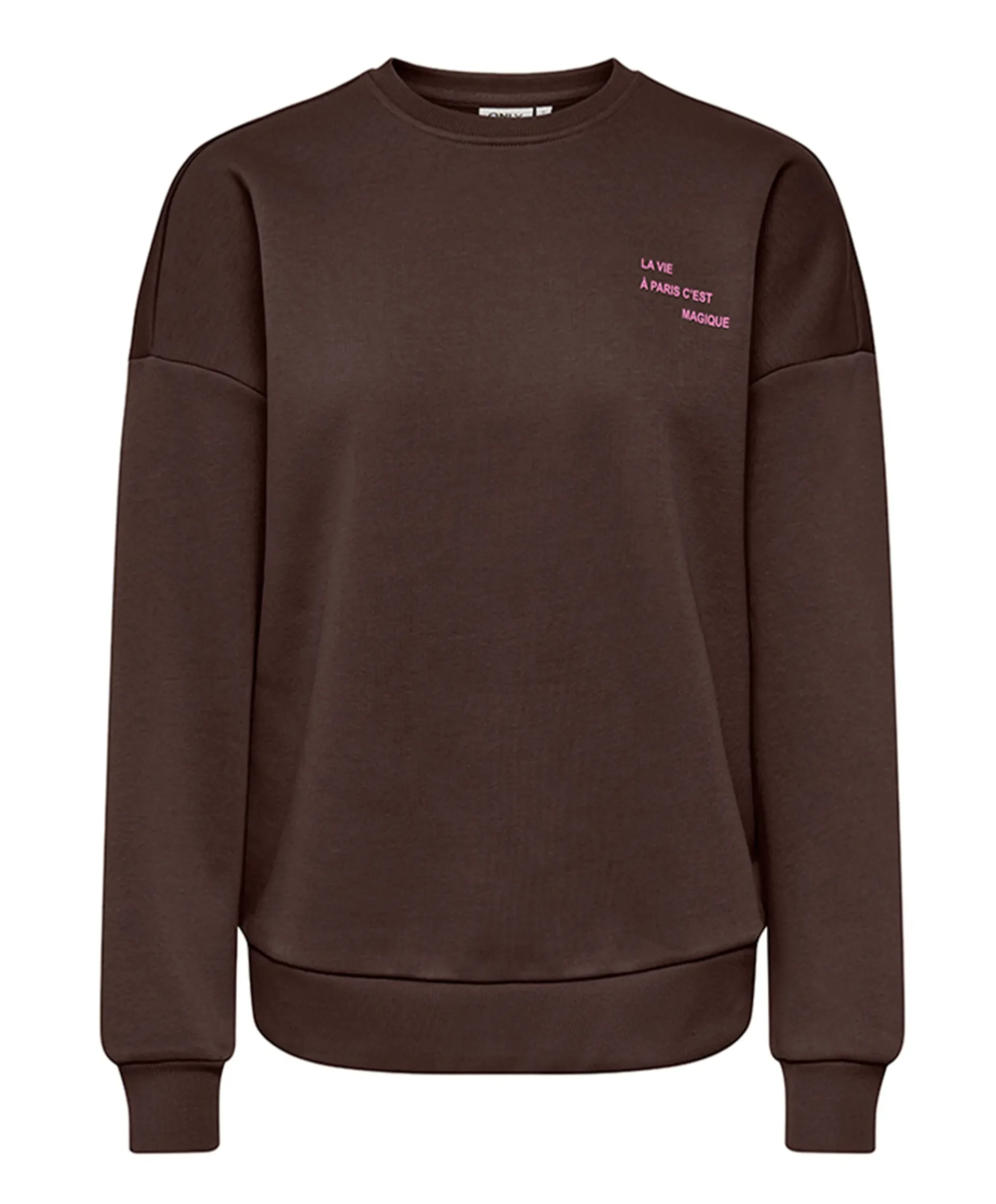Dames sweater bruin
