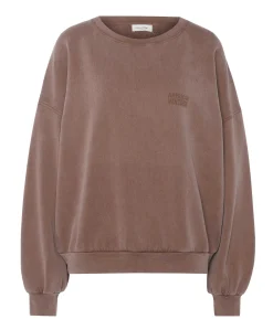 Dames sweater bruin