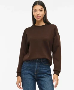 Dames sweater bruin