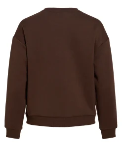 Dames sweater bruin