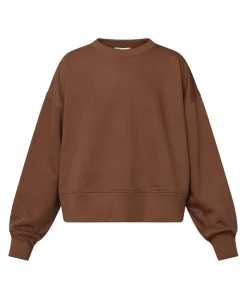 Dames sweater bruin