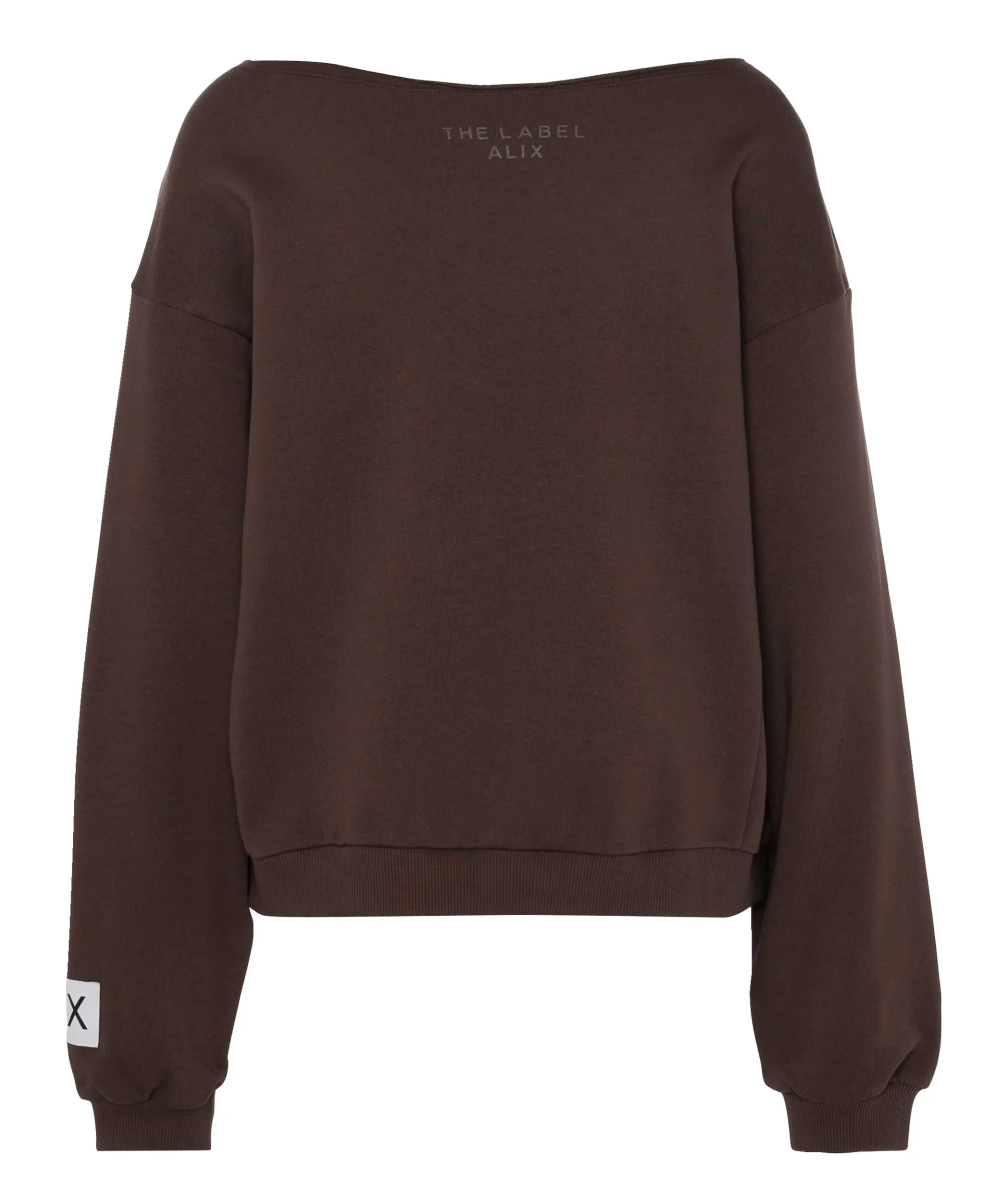 Dames sweater bruin
