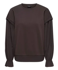 Dames sweater bruin