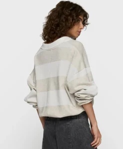 Dames sweater ecru