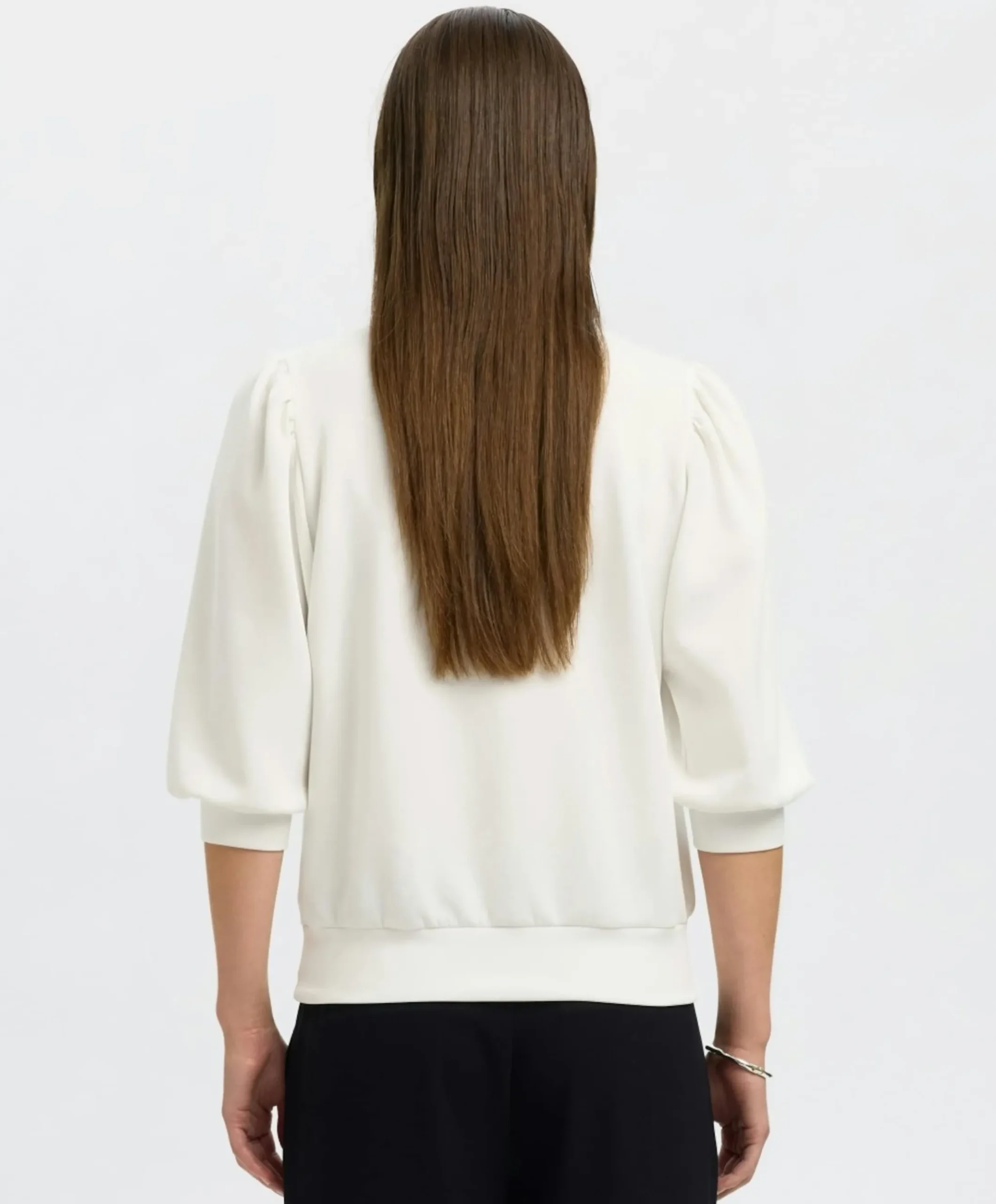 Dames sweater ecru