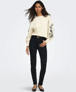 Dames sweater ecru