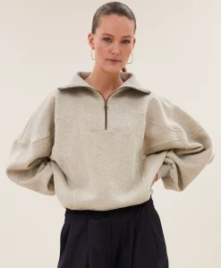 Dames sweater goud