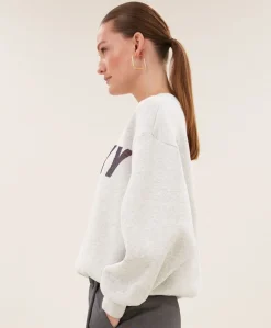 Dames sweater grijs