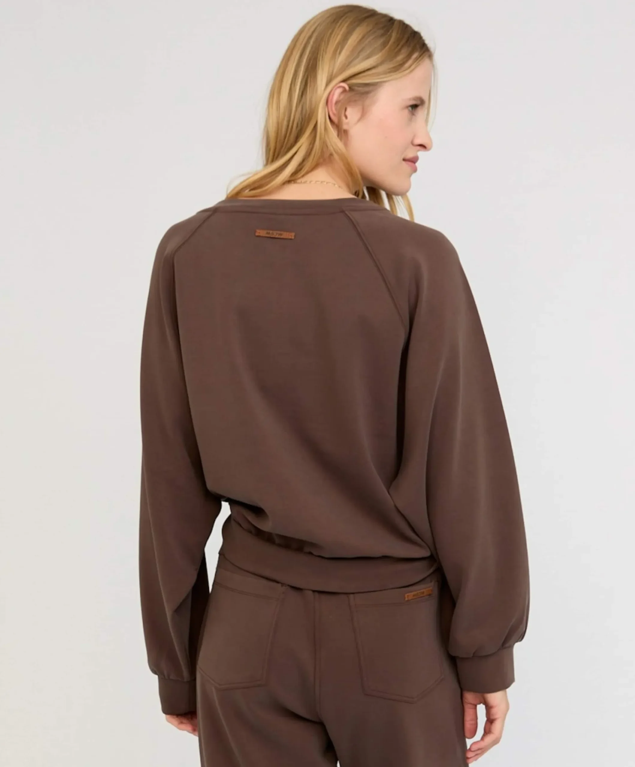 Dames sweater paars