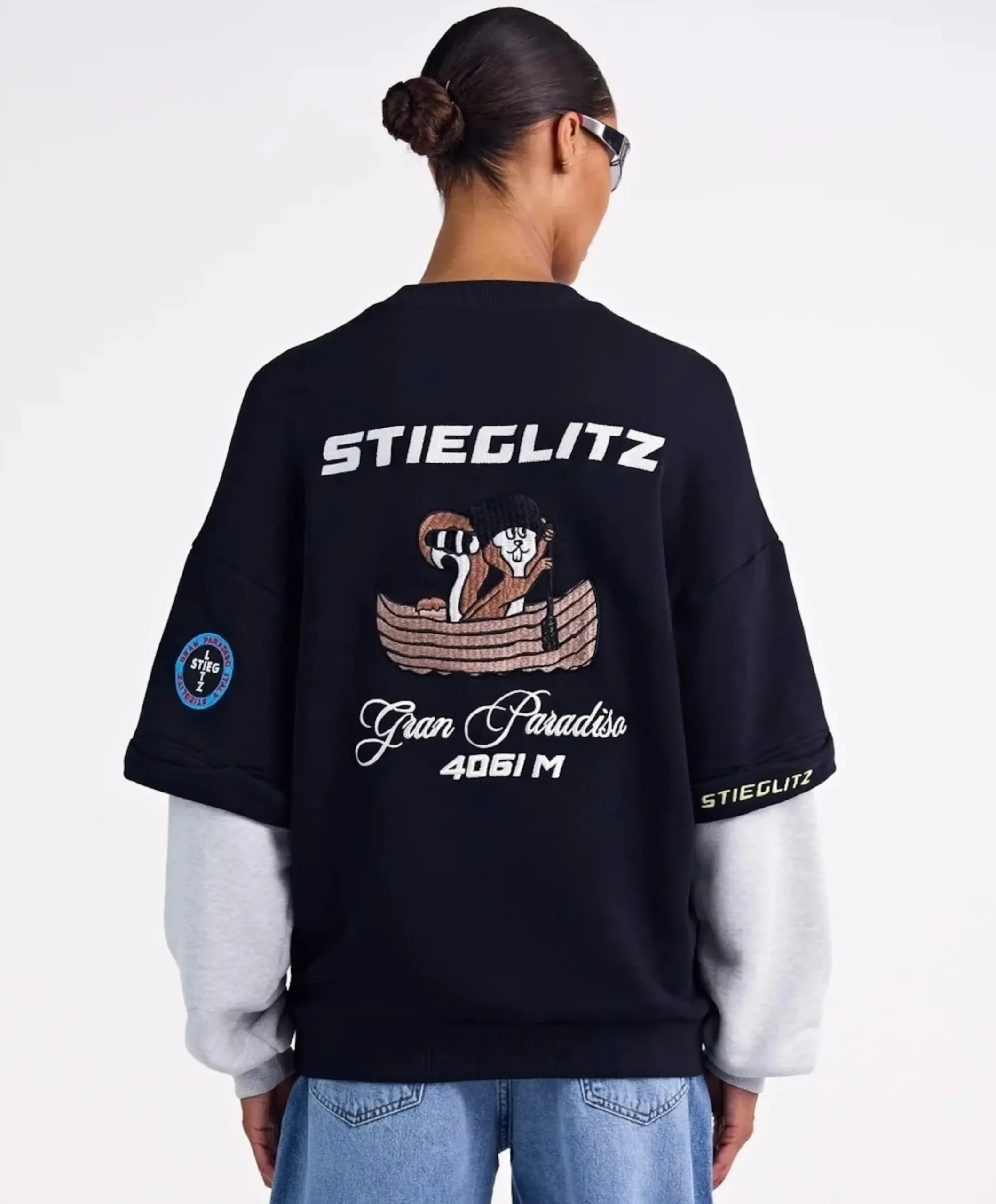 Dames sweater zwart