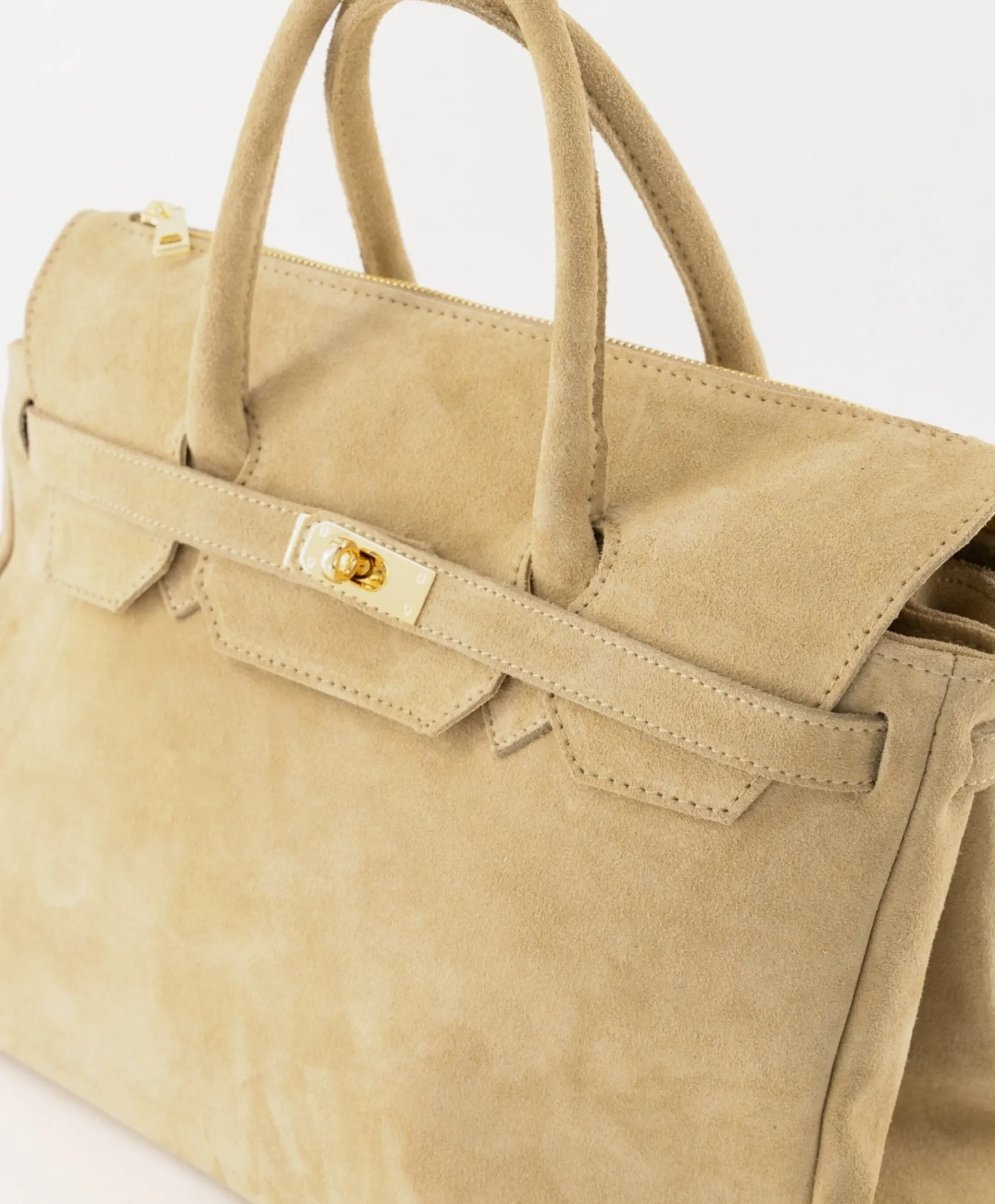 Dames tas beige