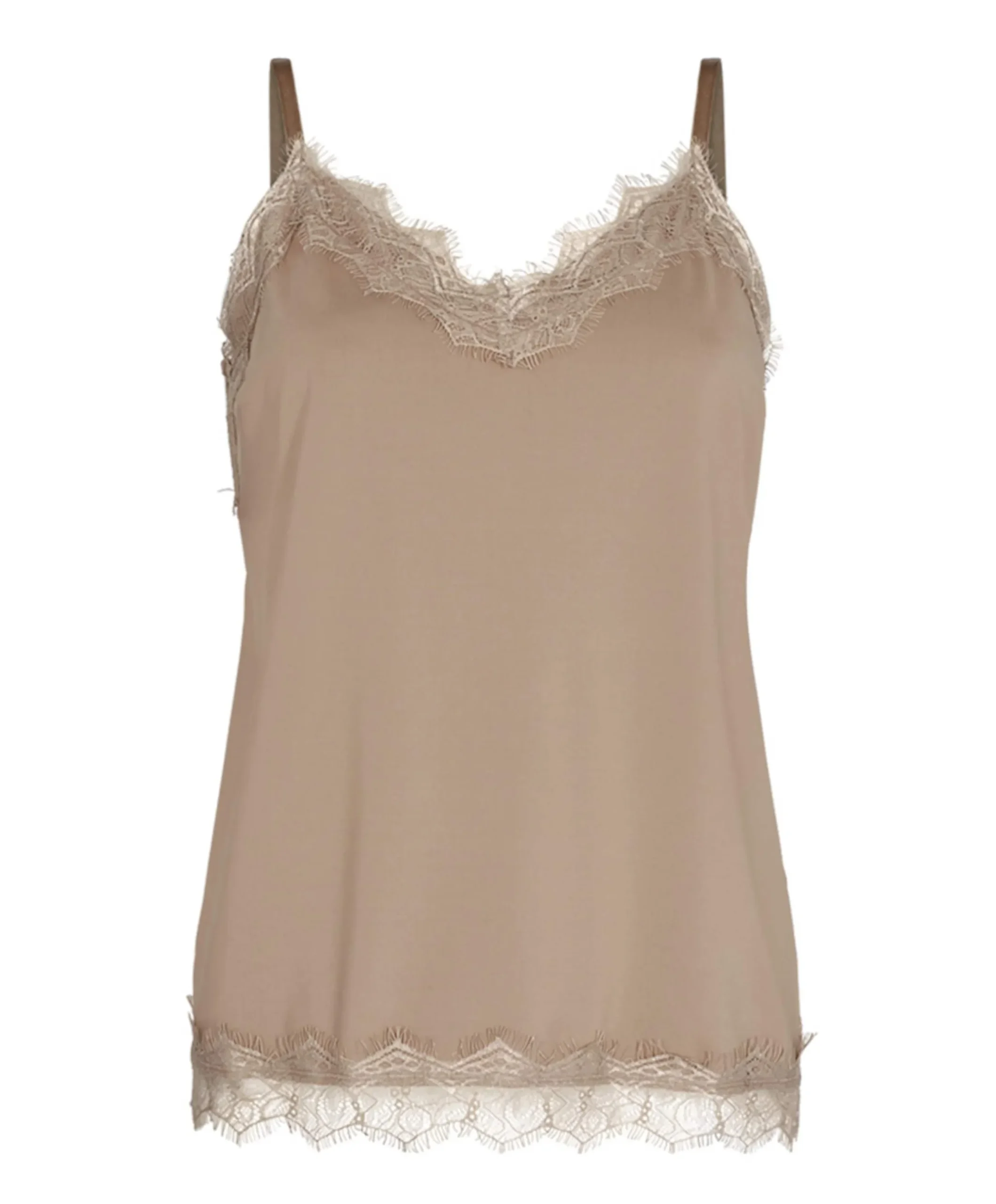 Dames top beige