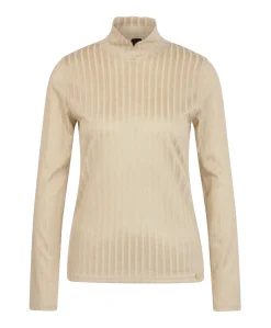 Dames top beige