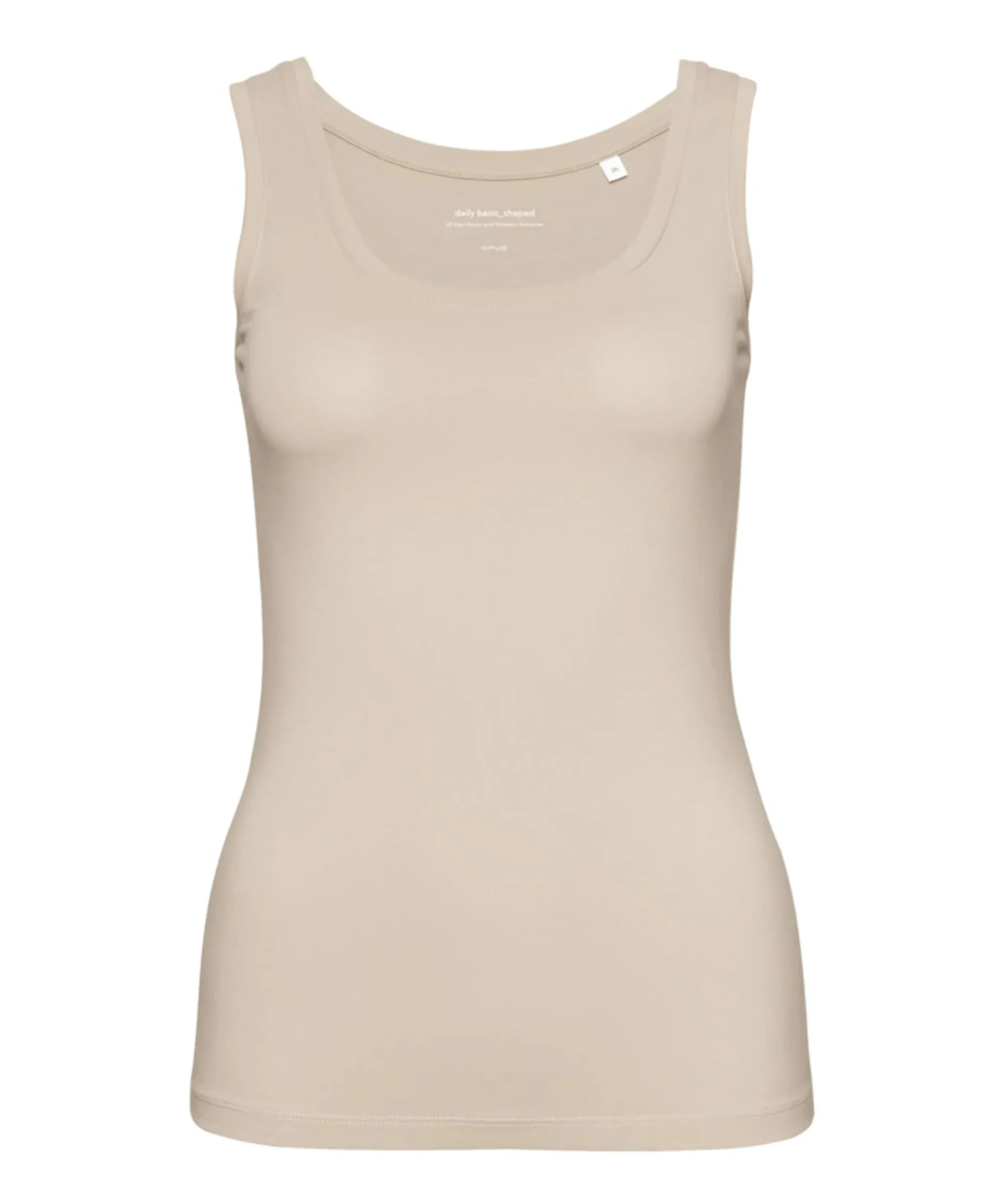 Dames top beige